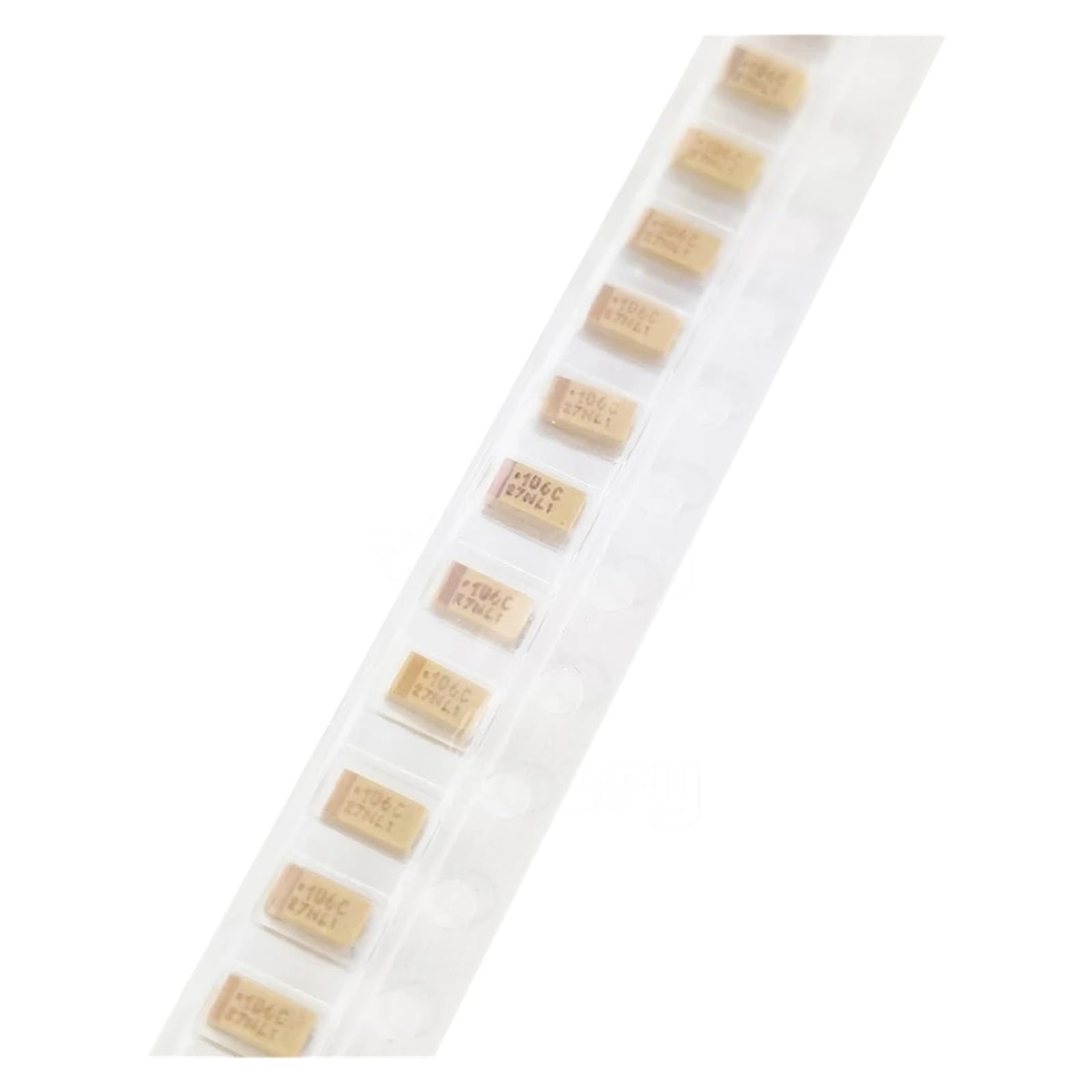 Condensateur tantale SMD 10uF 16V pour circuits imprimés miniatures