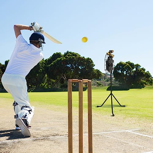 Furlihong 636BHA Baseball- & Cricket-Wurfmaschine – einstellbare Geschwindigkeit, Winkel & Intervall, 64–110 km/h, für Baseballs & Cricketbälle