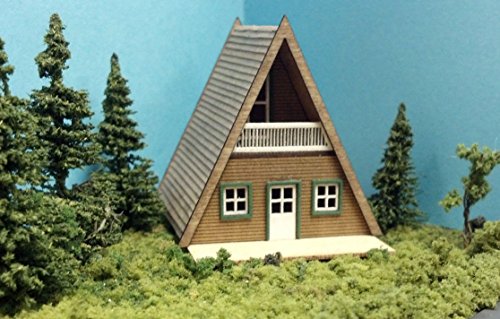 Train Time Laser N Scale ** Laser Cut ** A Frame House Kit
