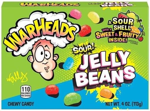 ESSENTIAL PRODUCTSWarheads Fruit & Chewy Deal of 3 Most Fastest Selling | Chewy Cubes Box 113g | Sour Jelly Beans Box 113g | Lil Worms 99g | Mix & Match Deal | Sold by Essential Products