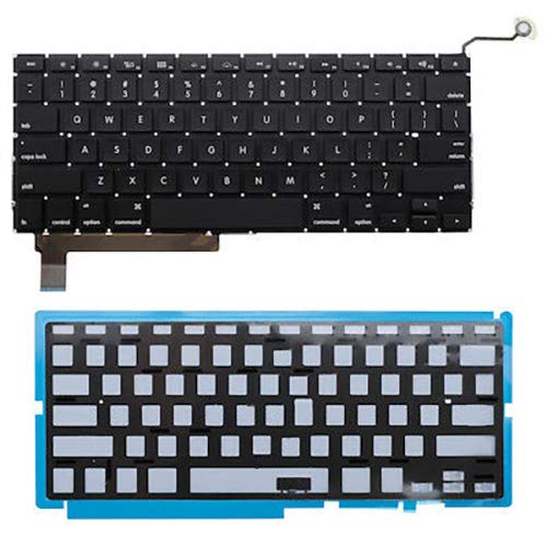 Keyboard Layout Backlight Backlit Button Flex Module Replacement Part for Apple MacBook Pro 15 A1286 2009-2012