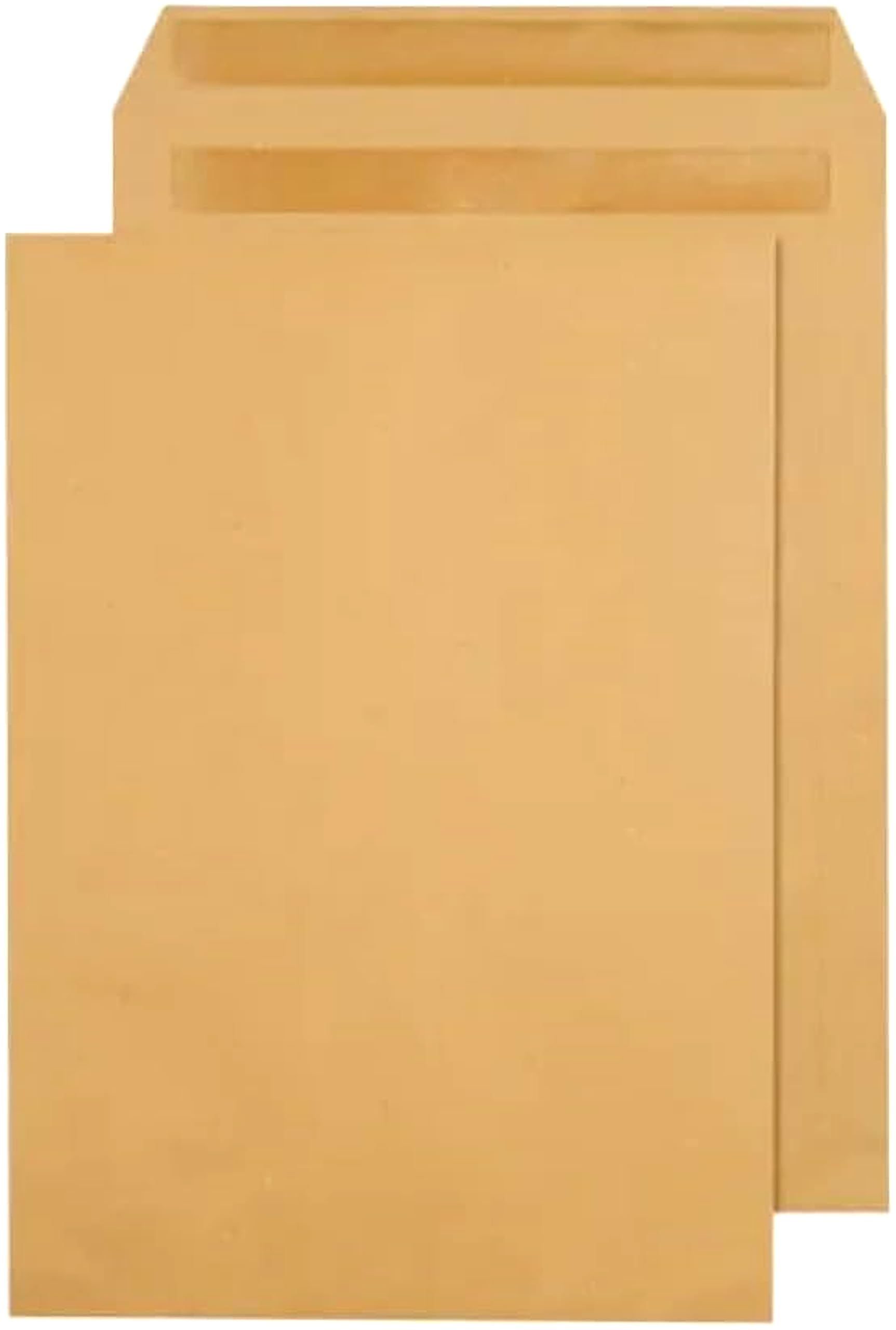 RFE Pack of 250 - C4 / A4 Manilla Brown Mailing Envelopes Self Seal for Posting mailing Home Office, Ecommerce and Business 80gsm 229 x 324mm