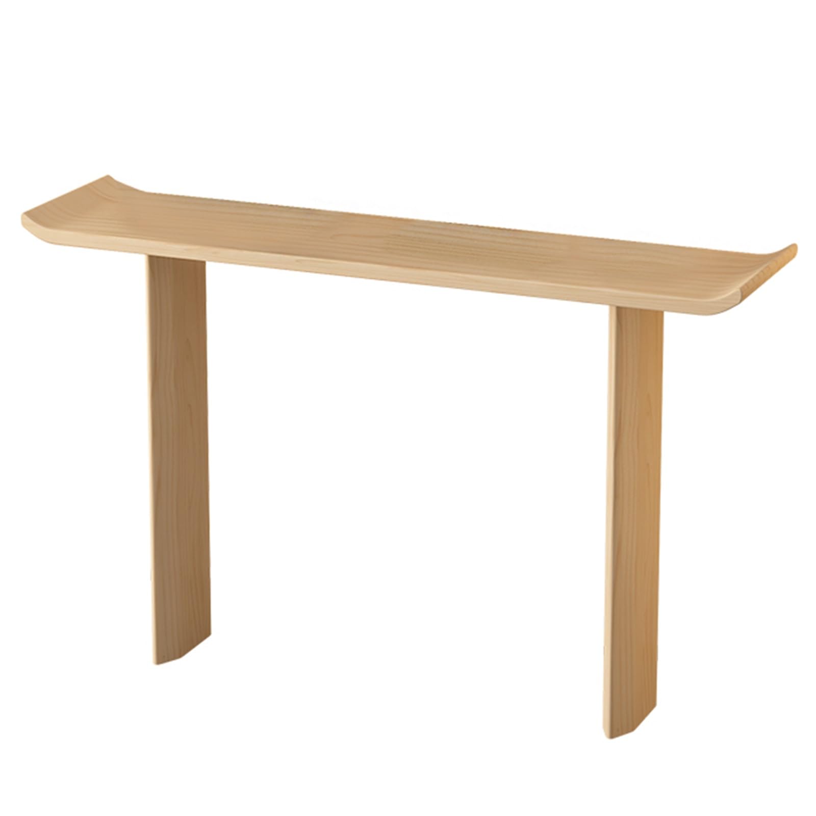 Mesa consola de madera maciza para dar vida a la entrada de casa 1