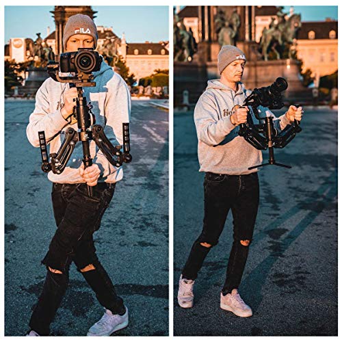 Digitalfoto Dh04 Pro Z Axis Flexiable Detachable Damping Spring Dual Handle Grip With Strap Compatible For Zhiyun Crane 2/Crane 3S Weebill S/Lab Moza Air 2 Feiyu Dji Ronin S/Sc Gimbal #TOP6