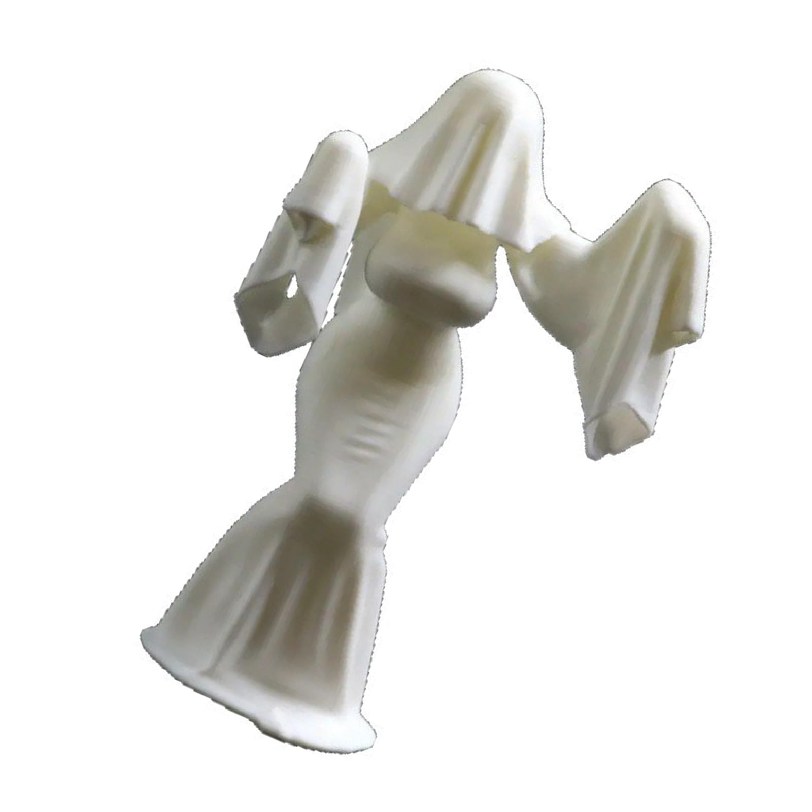 Nucelit Mysterious Specter Girl Statue Desktop Figurine Halloween Home Accent Print Art Sculpture Artistic Halloween Collectible