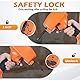 KAMSIN KT50 Starke Power Pneumatische Nagelabziehpistole mit Trigger Sicherheit, Heavy Duty Air Punch Nailer, Pneumatische Nagelzieher