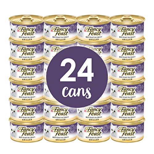 Fancy Feast Grilled Wet Cat Food Beef Feast in Wet Cat Food Gravy - (24) 3 Oz. Cans - Image 3