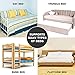DMI Foldable Box Spring, Bunkie Board, Bed Support Slats for Support to Streamline and Minimize the Bed, No Assembly Needed, Full Size, 60 x 48