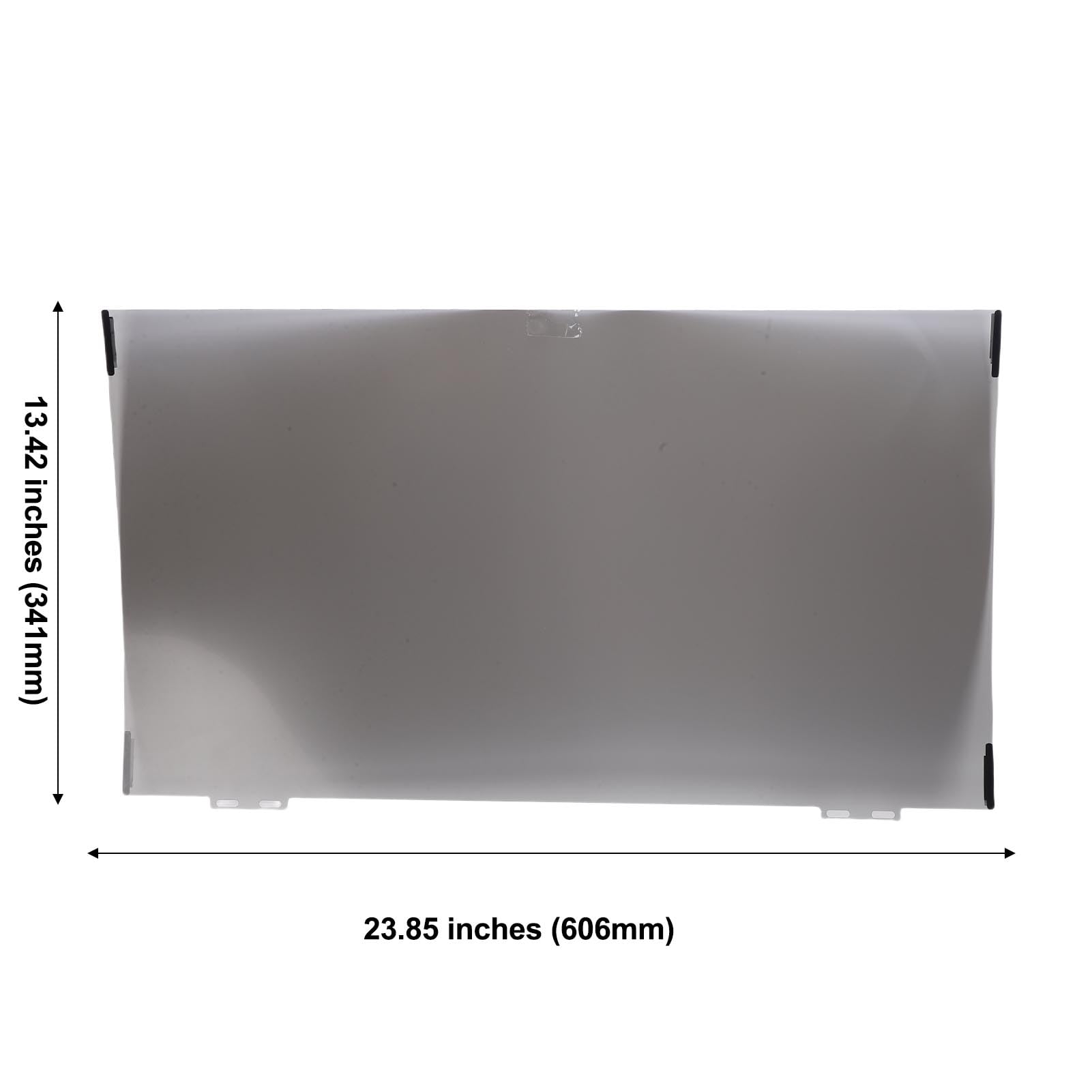 Tonysa 27 Zoll 16:9 Computer-Sichtschutzfilter, Magnetische PET-Computer-Sichtschutzfolie, Abnehmbarer, Blendfreier Blaulichtschutz, Augenpflege, Anti-Desktop-Sicherheit, Privater