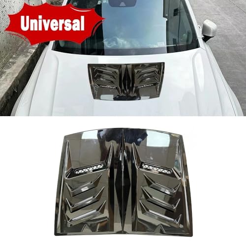 Toma de aire decorativa para capó de coche universal: cambia el estilo frontal sin taladrar 2