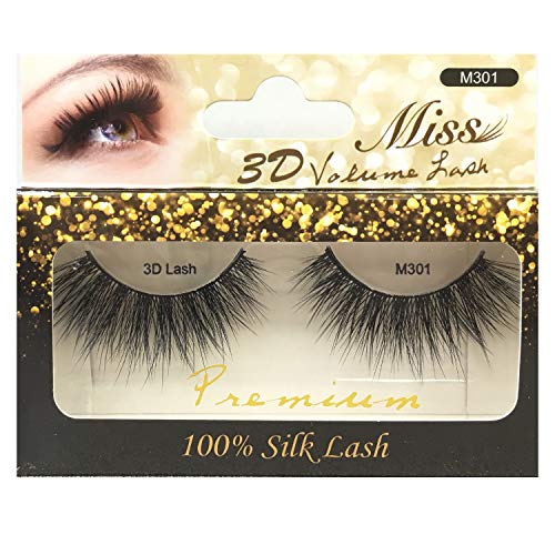 [4 PACKS] Miss Lashes 3D Volume Tapered False Eyelash Extension + FREE GIFT
