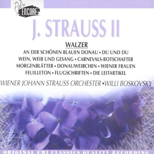 Waltzes [Audio CD] Strauss, J. and Boskovsky