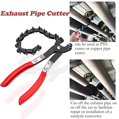 Exhaust Pipe Cutter Tool And Exhaust Hanger Removal Pliers For Cutting And Disassembly Of Exhaust Piping Systems #TOP1