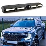 Roof Lights Top Lamp Bar with 4 LED Bar DRL Roof Spoiler fits for Ford Ranger T9 2023 2024 2025