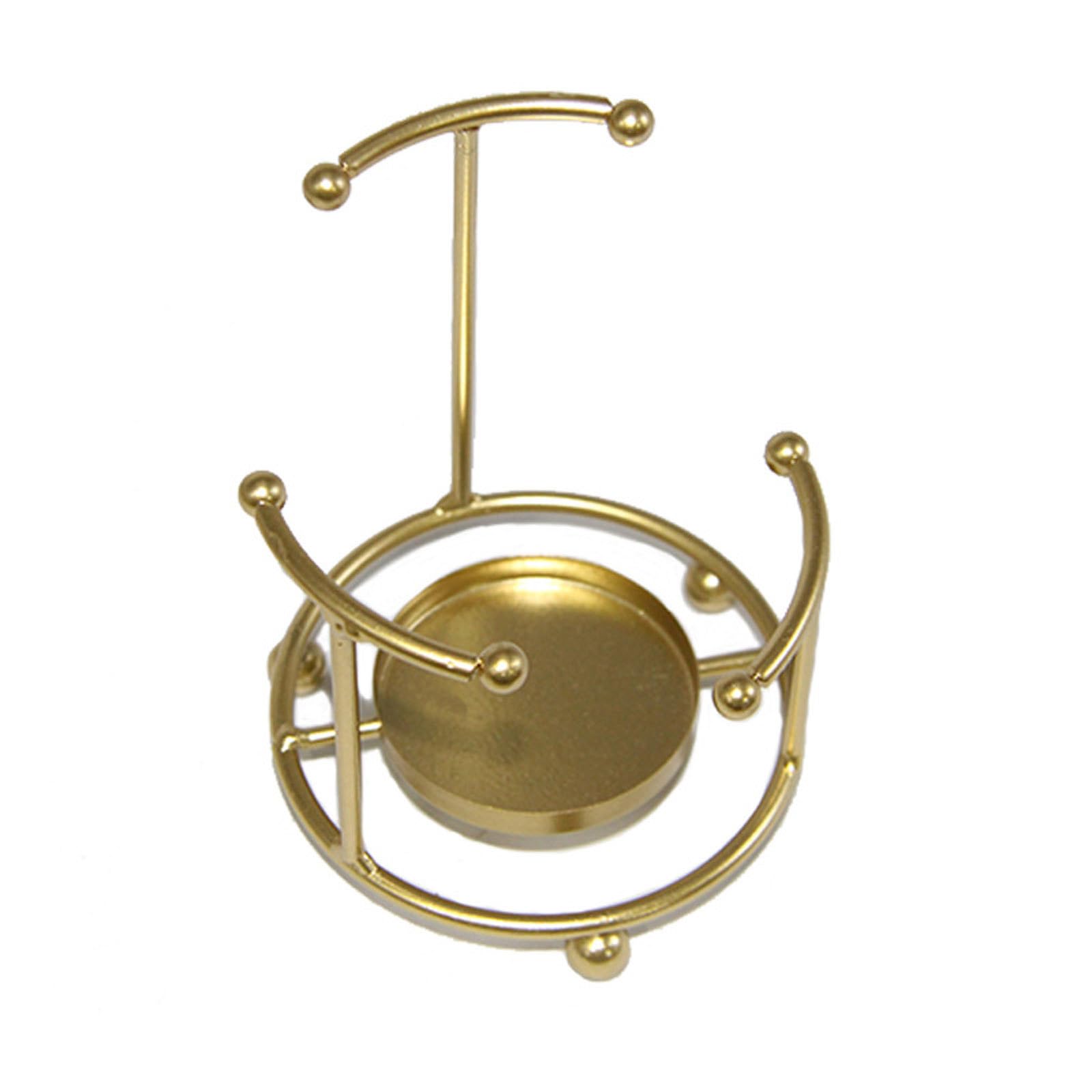Elnwnnkc Metal Candelabra Candlestick Geometric Holder Stand for Wedding Dining Table Party Decoration Stand Metal Holder