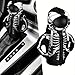 Yajeea Halloween Gear Shift Hoodie – Universal 2” Car Gear Shift Knob Cover, Warm Soft Polyester Skeleton Shifter Hoodie for Spooky Car Interior Decoration
