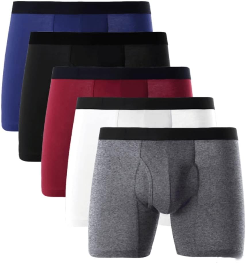 Men Panties Men's Long Leg Boxer Cotton Man Underwear Underpants Boxer Breathable Shorts
