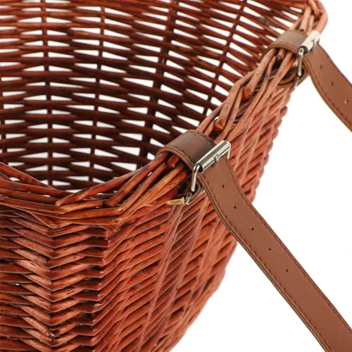 Panier de vélo osier solide pour transporter vos affaires sans risques - 4