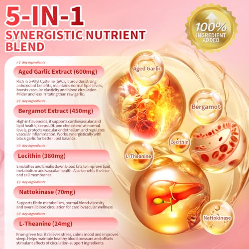 Image of VivoNu Odorless Aged Garlic Extract,1500mg per Serving, 240 Capsules