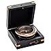 Produktbild aubaho Kompass Maritim Schiff Dekoration Navigation Glas Messing Antik-Stil Replik 7cm