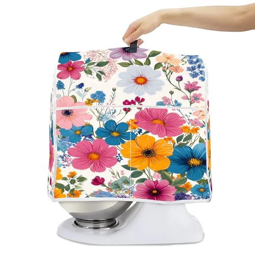 Mixer Dust Cover for 6-8 Qt Stand Mixer, Cloth Cover with 2 ...