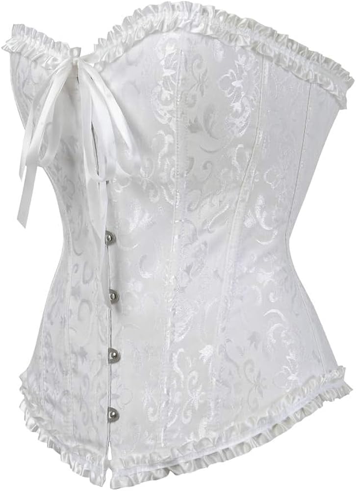 トップス LEINWANDE Washi Corset / White Amazon.com: DKCHENH corset for women, White corset,steam