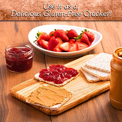 image for Bakol Brown Rice Cakes Lightly Salted - 3 Pack - Whole Grain, Gluten-F