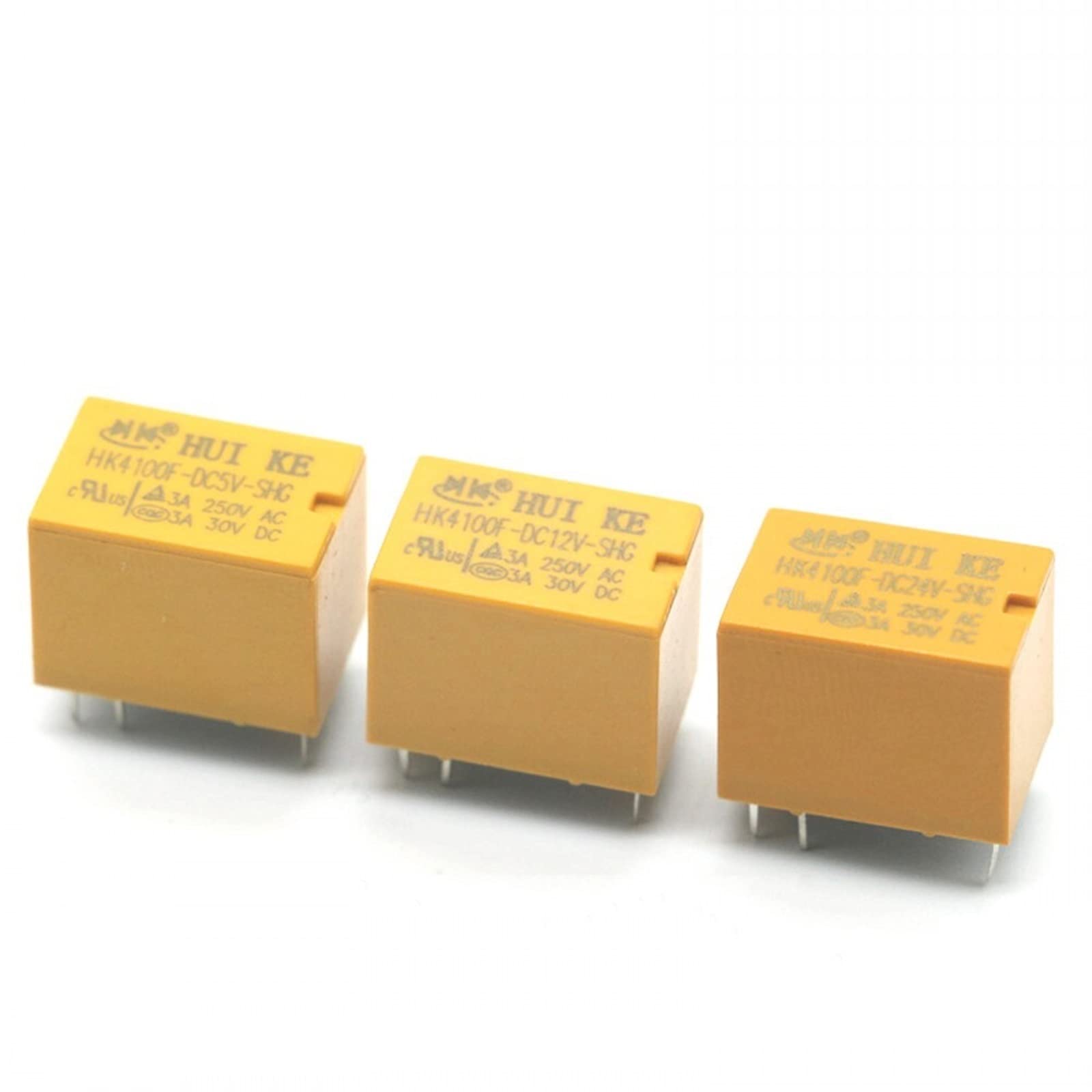 AQHYEBNSR 50PCS Relay HK4100f-DC3V-SHG HK4100F-DC5V-SHG HK4100F-DC12V-SHG HK4100F-DC24V-SHG DIP6 3A 250V AC/ 30V DC