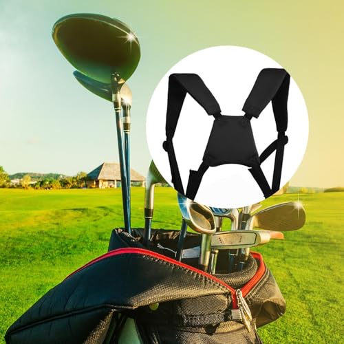 Correa para de golf con arnés de hombro acolchado ajustable e impermeable 3