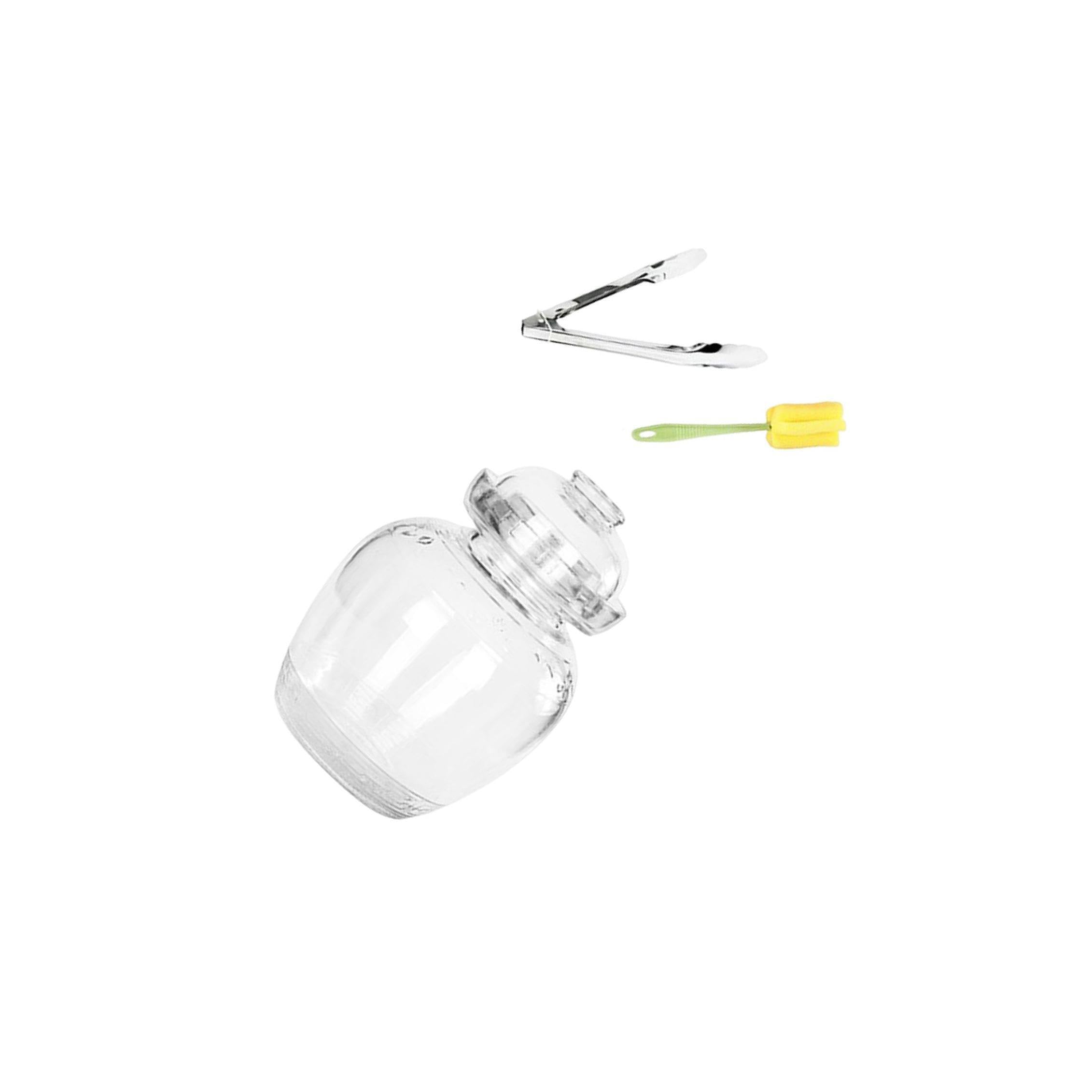 PIXZCSA Good Sealing Clear Food Storage Jars With Clear Lid And for Buckle Kitchen Pickle Jar For Preserving Freshness And Flavor Glass Container Jar Kitchen