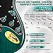 MUSTAR Electric Guitar Kit with 25W Amplifier, 39 Inch Full Size Solid Wood Electric Guitar Beginner Kits, Gig Bag, Digital Tuner, Capo, Strap, Cable, Picks, Birthday Holiday Gifts (Green, MEG-100)