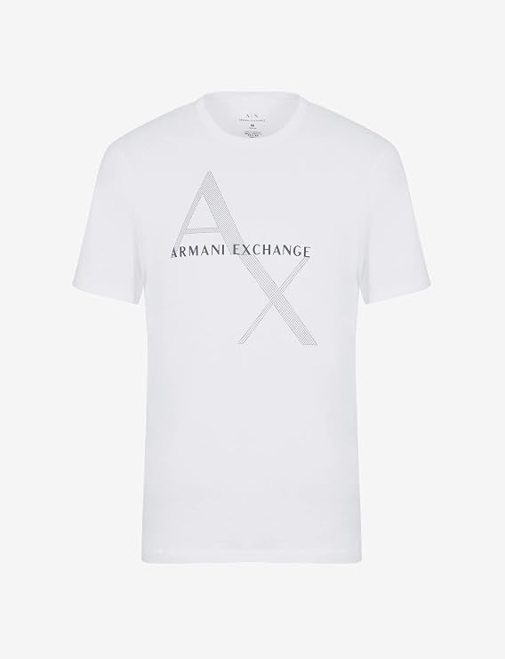 Armani Exchange Men's Crew Neck Logo Tee T Shirt