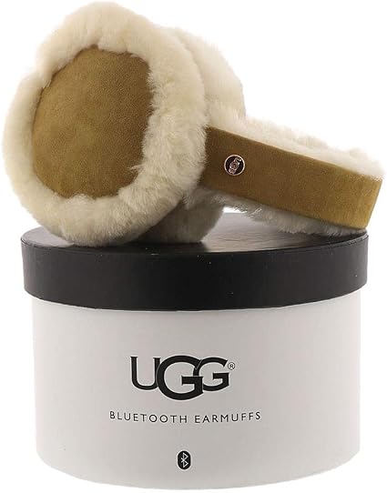 UGG Womens Sheepskin Bluetooth Earmuff 