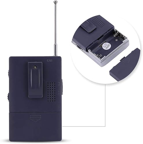 Miniatura 4 de Mini radio, receptor portátil FMAM World Radio, radio con altavoz integrado, radio estéreo de tamaño ligero y portátil, mini radio universal