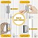 Home Security Door Lock, Upgraded Metal Door Reinforcement Lock, 3