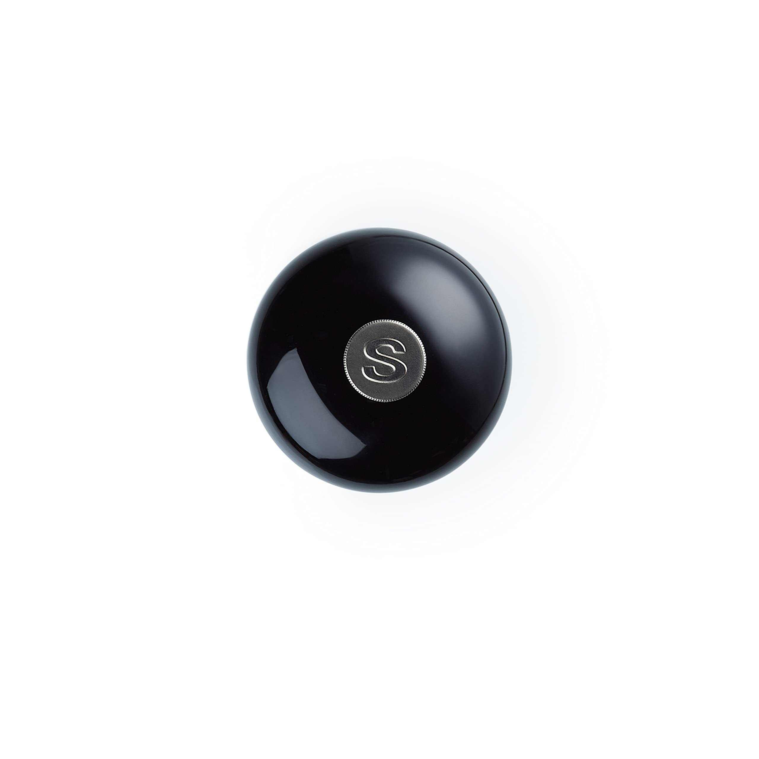 Le Creuset Molinillo de sal clásico ajustable, Plástico ABS resistente a grietas, Anticorrosión, 518 g, Negro Onyx, 96002800140000
