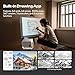 Caydo P3 Art Projector with Exclusive Drawing App for Artists, Portable Auto Focus & Keystone Native 1080P Projector for Drawing and Tracing, 40''-120'' Projection, Compatible with iOS/Android