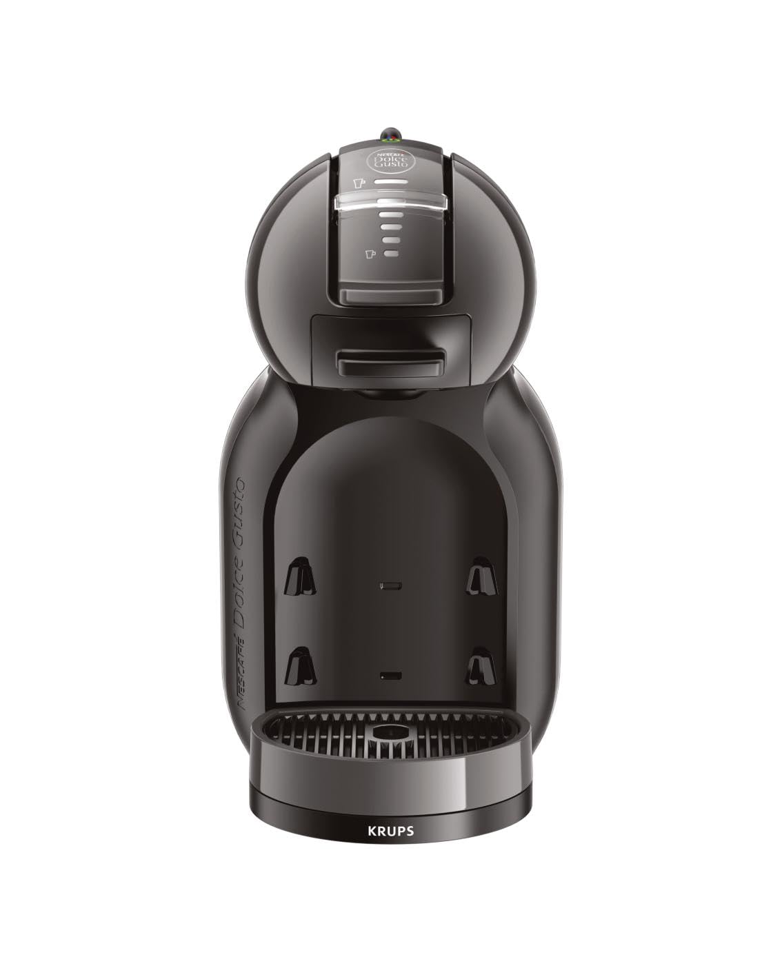 NESCAFÉ DOLCE GUSTO Krups Genio S Plus, Macchina per Caffè Espresso e Altre bevande in capsula, Automatica, Cosmic Grey + Espresso Palermo Caffé 96 capsule