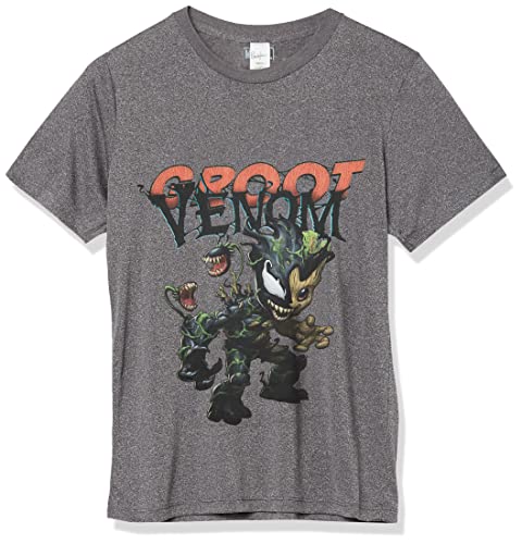 T-shirt Groot Venom contre les vêtements fragiles en coton anthracite