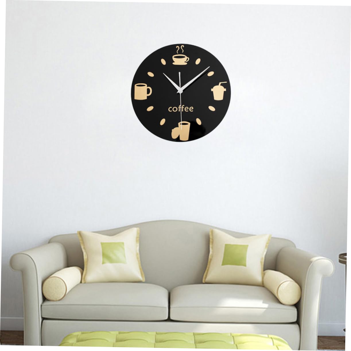 ABOOFAN 2 Pz Orologio da parete a specchio 3d reloj de pared modernos orologio da parete per ufficio orologi da parete wall clock orogio da parete orologi parete orologio da parete sospeso