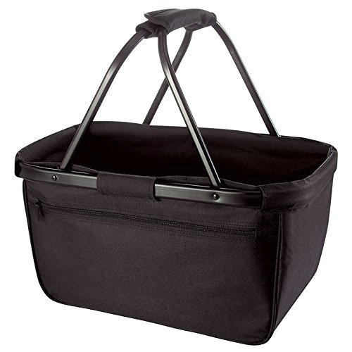 Panier HALFAR 1807777 noir pour transporter vos courses sans effort