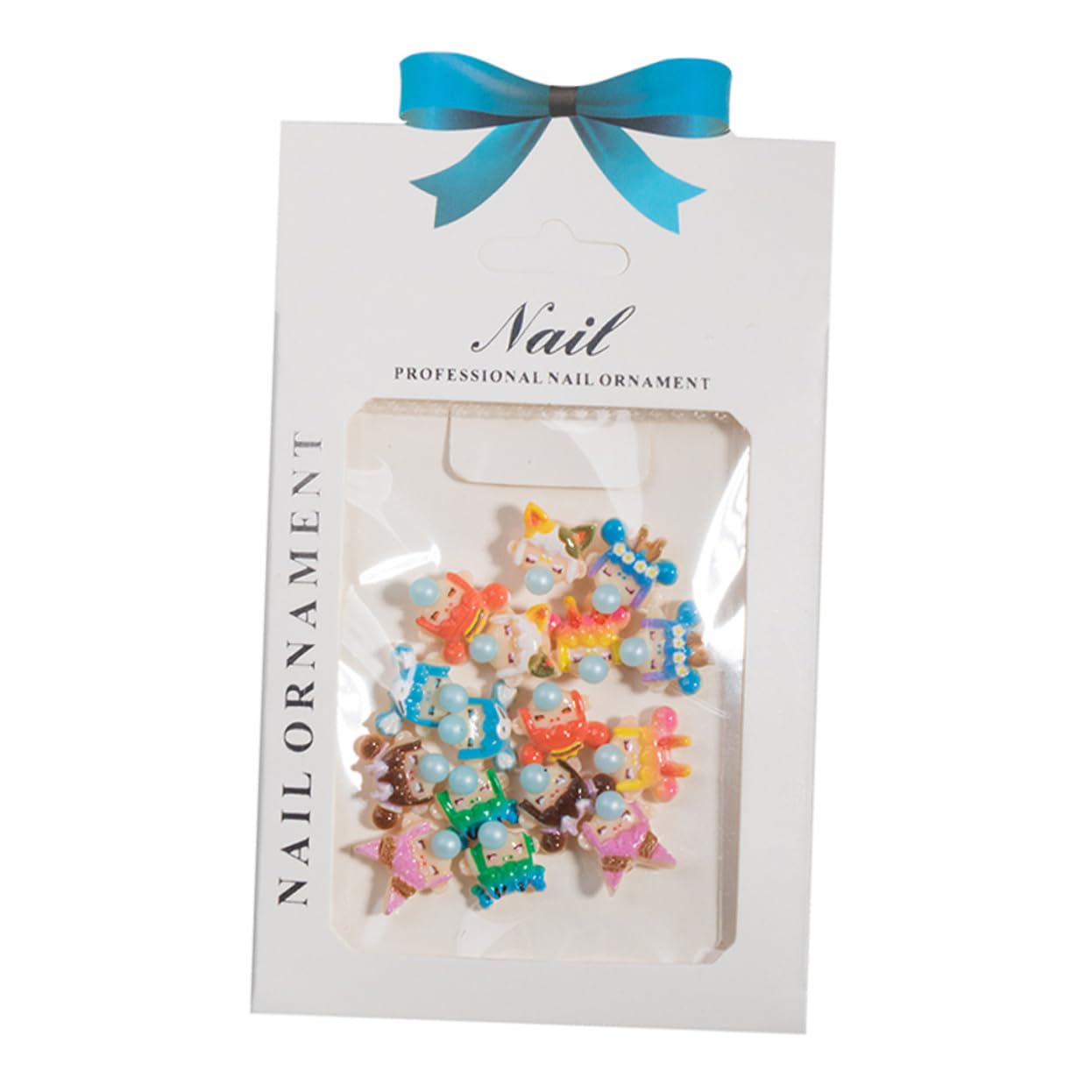 WOFASHPURET Beautiful Nail Art Accessories DIY Nail Art Supplies Creative Charms Metal Ornaments for Home Manicure Random Style