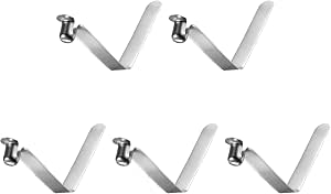 10PCS DOUBLE BOUTON Kayak Ressort 40mm x 5.7mm 65Mn Ressort Acier Creux