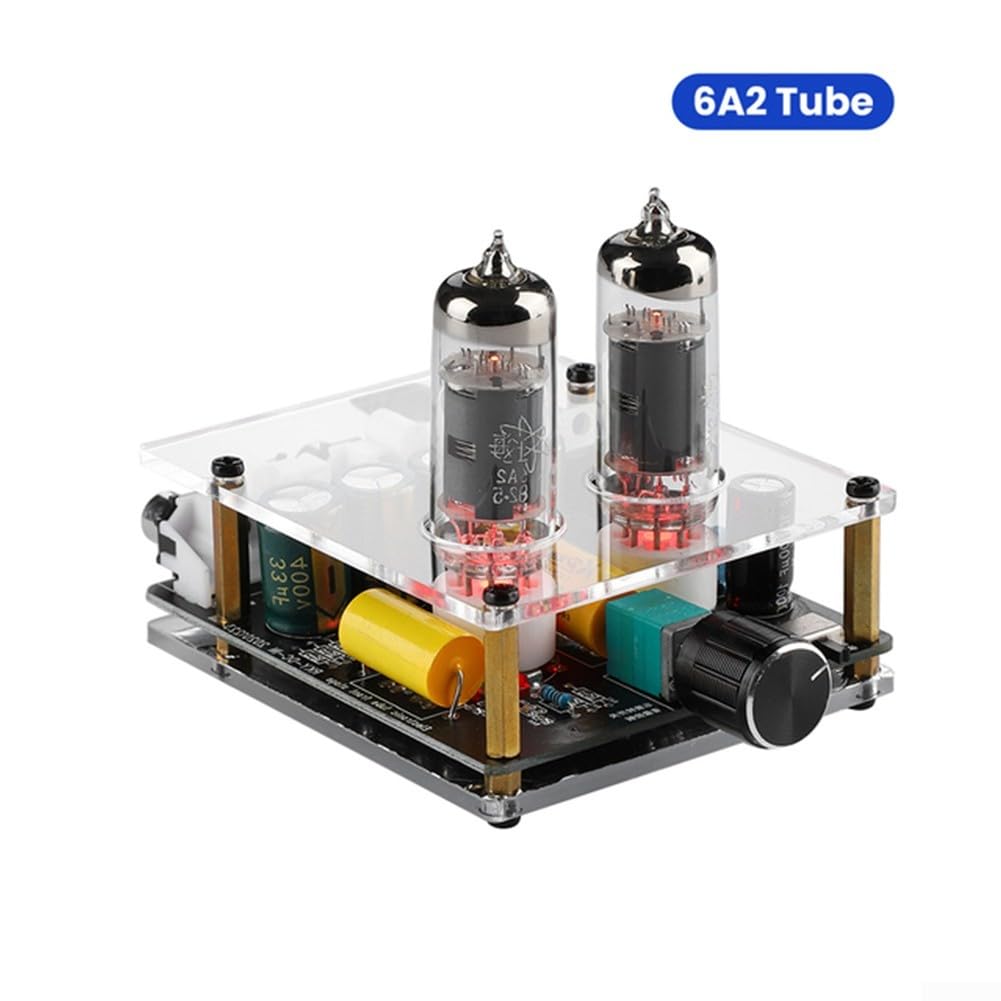 Préampli à tube amélioré, pré-amplificateur HiFi pour entrées CD et ordinateur, amplification de tension