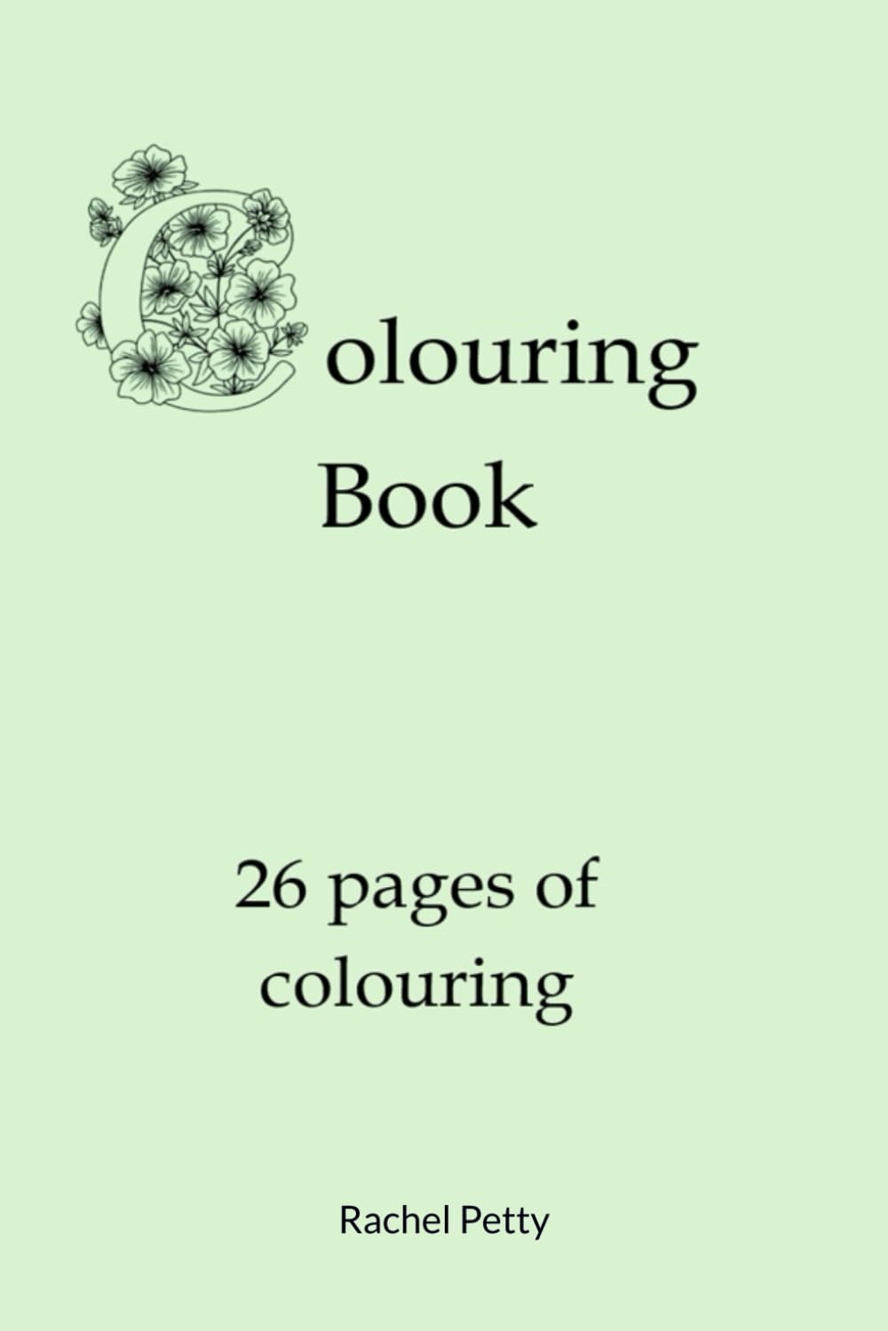 Alphabet Colouring Book