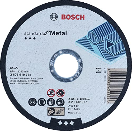 Tienda de Afiliados-Bricolaje 11 Bosch Professional 1x Disco Standard for Metal Straight Cutting (...