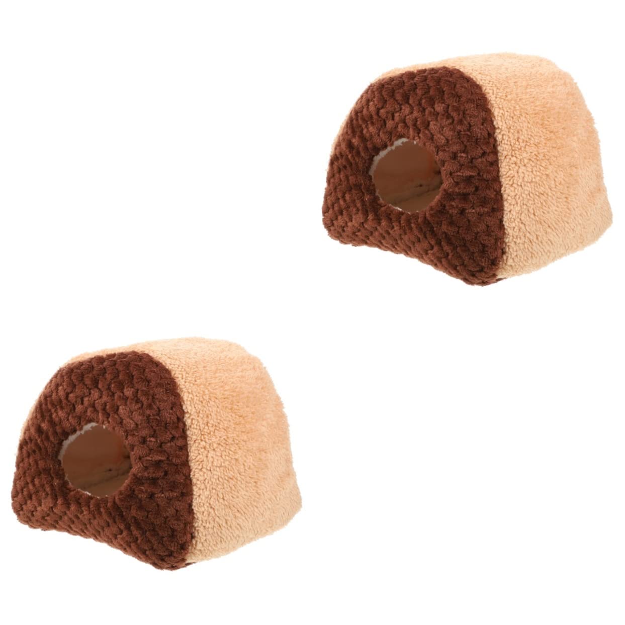 Beaupretty 2piezas Cama Colgante Cálida para Hámster y Roedores Hamaca Acolchada para Ardillas Cobayas y Chinchillas Ganchos Metálicos para Facilitar El Colgado