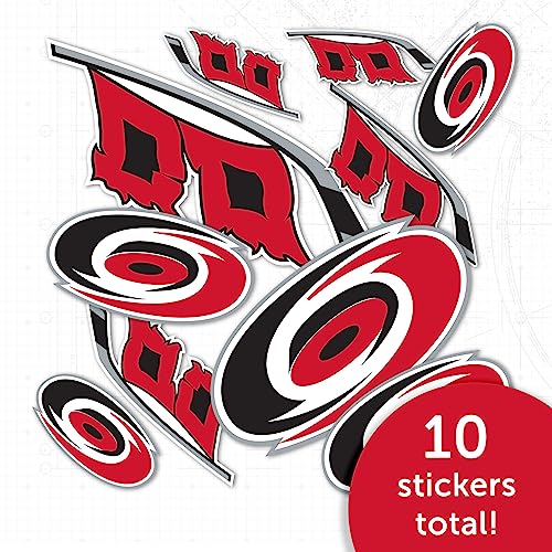 Calcomanía Carolina Hurricanes de vinilo impermeable que no deja residuos 5