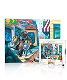 New York Puzzle Company - Harry Potter Diagon Alley Mini - 100 Piece Jigsaw Puzzle