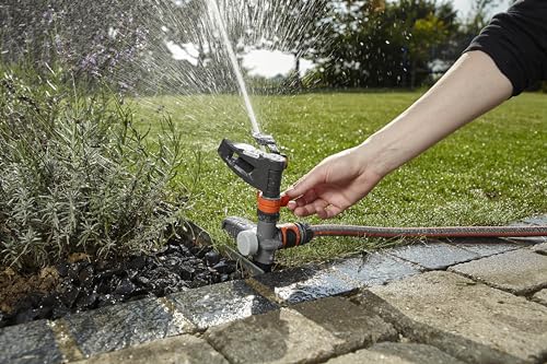 Gardena 8142 Pulse Sprinkler, 5,200 Sq. Ft. Coverage, Weighted Base for Flexible and Precise Watering, Includes Waterstop Quick Connector, Made in Europe by GARDENA - Image 4